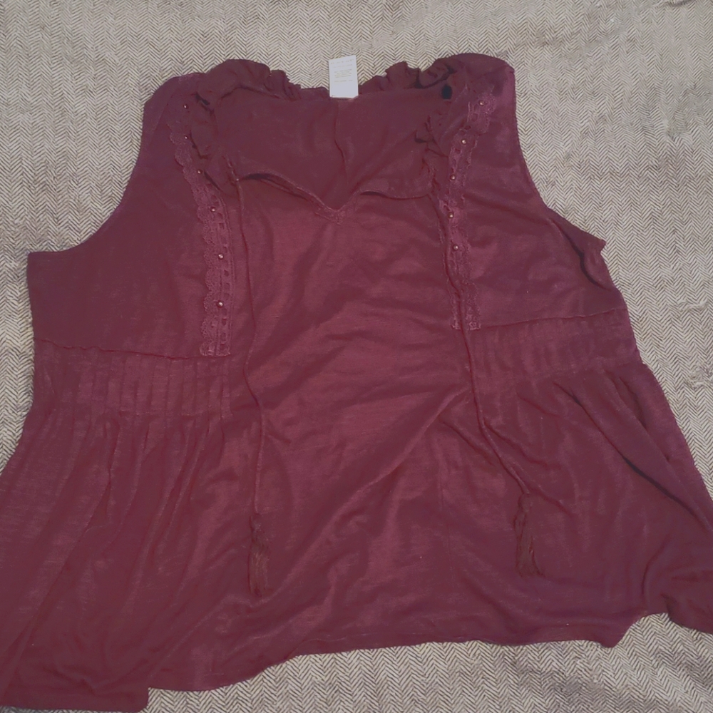 Tank Top with Tassels